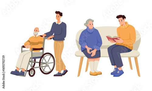 Fostering Caring Interactions with Seniors in a Warm and Comfortable Setting with Joy