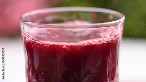 Wallpaper Mural Beet Juice Drink in Glass. Torontodigital.ca