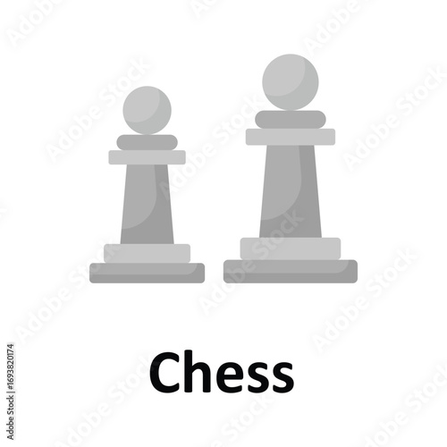Chess Vector icon which can easily modify or edit