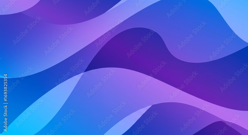 Fototapeta premium Abstract wavy gradient background