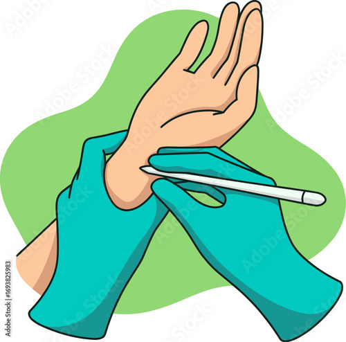 Carpal tunnel syndrome diagnosis examination wrist hand test