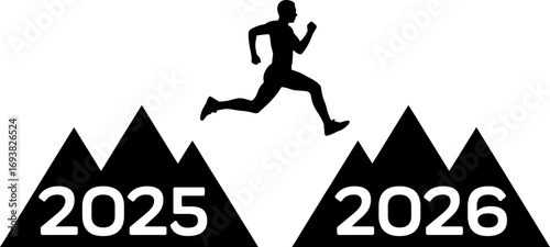 Jumping from 2024 to 2025 new year goals and resolutions