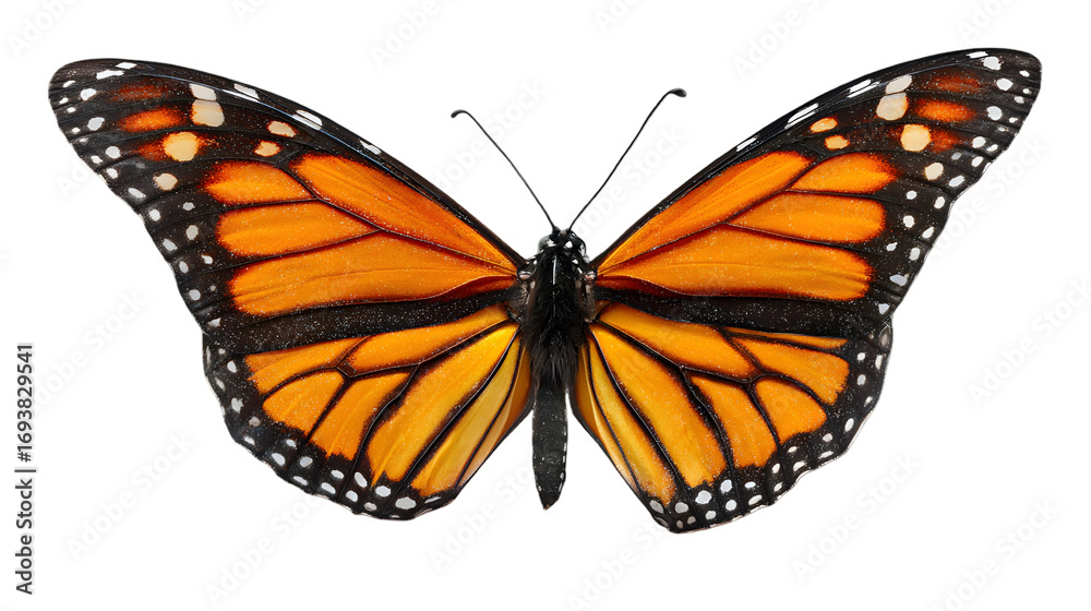 Fototapeta premium Vibrant Monarch Butterfly