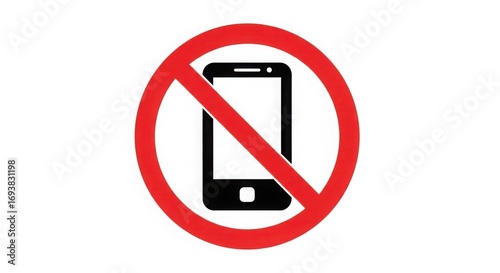 No Cell Phones Allowed Sign