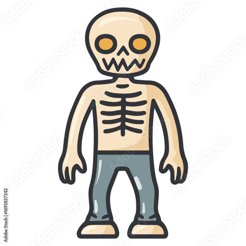 ghoul, costume, halloween, festival, vector, transparent background, isolated, monster, horror, evil, danger, scary