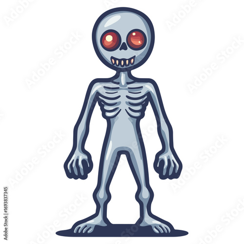 ghoul, costume, halloween, festival, vector, transparent background, isolated, monster, horror, evil, danger, scary