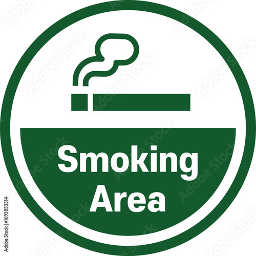 Smoking Area Sign