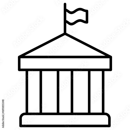 Goverment Outline Icon