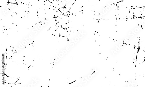 vector broken glass background with transparent texture and grunge overlay design broken glass vector texture with grunge overlay illustration for vintage effect