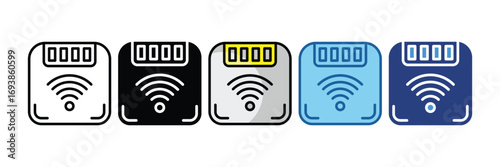 Smart Scale  Icon Element For Design