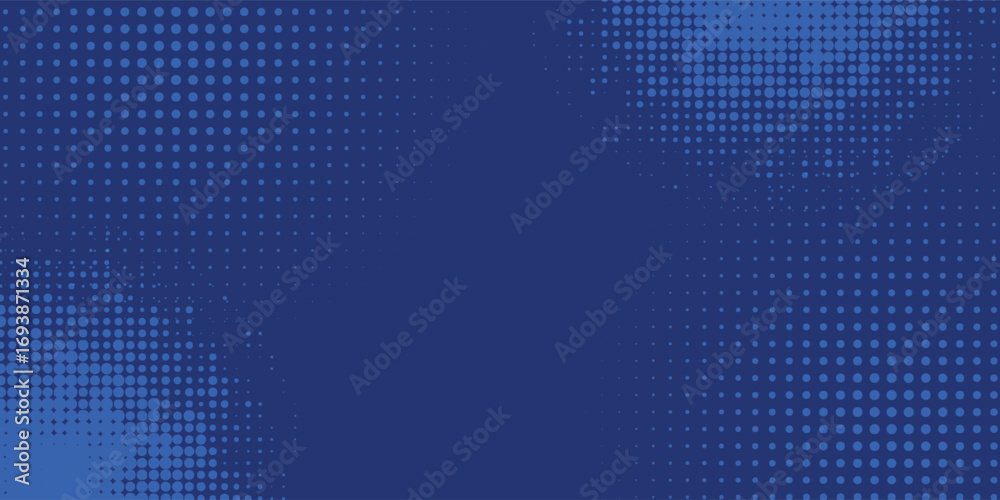 Fototapeta premium blue color pattern gradient grunge texture background. design element dots modern