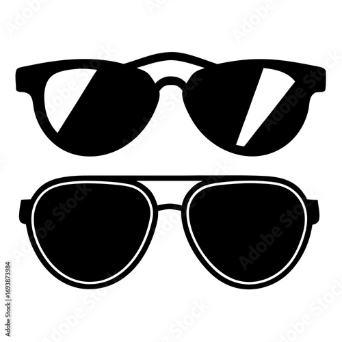 sunglasses isolated on white