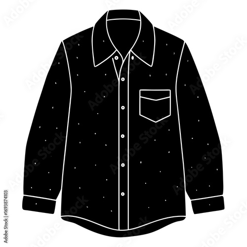 vector illustration of a sweater