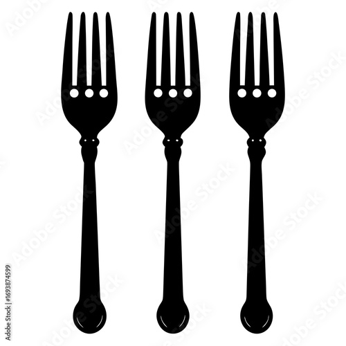 fork spoon and knife