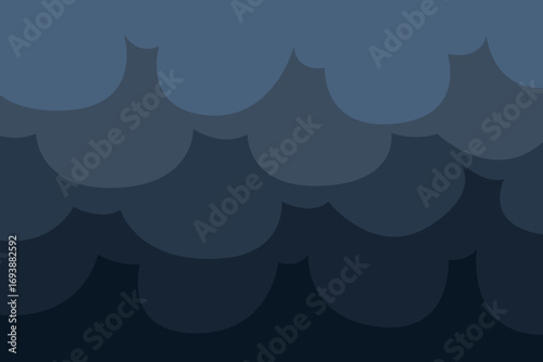 Clouds in rain season concept