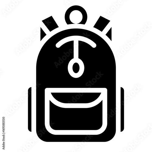 Vector Design Bagpack Icon Style
