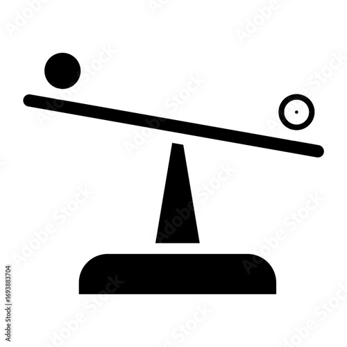 Vector Design Comparison Icon Style