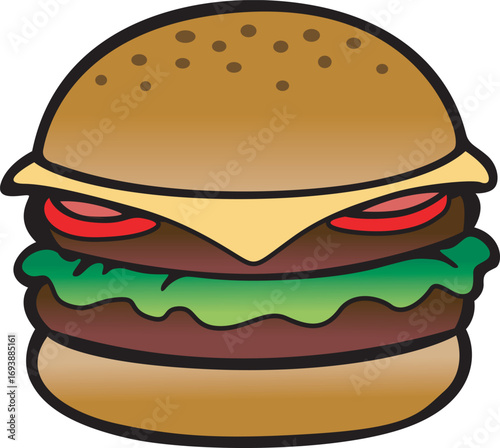 double patty burger buns