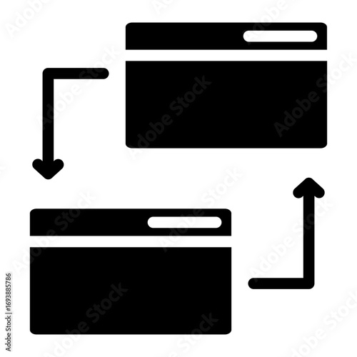 Vector Design Pingback Icon Style