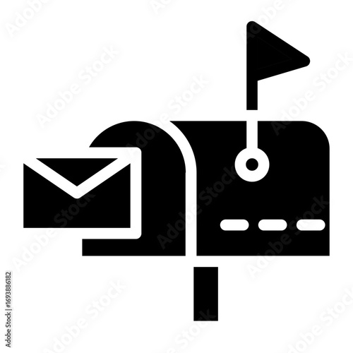 Vector Design Letterbox Icon Style