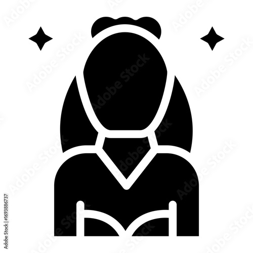 Vector Design Bride Icon Style