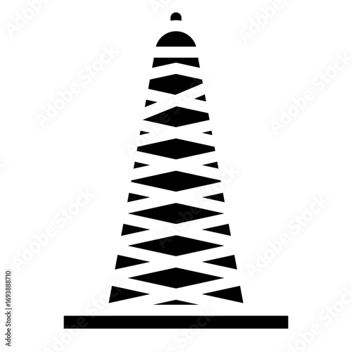 Vector Design Derrick Icon Style