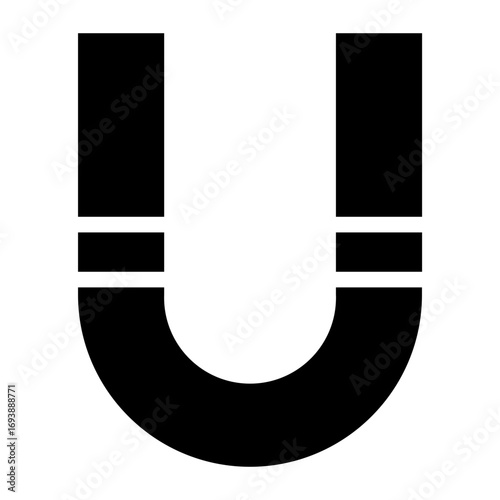 Vector Design Magnet Icon Style