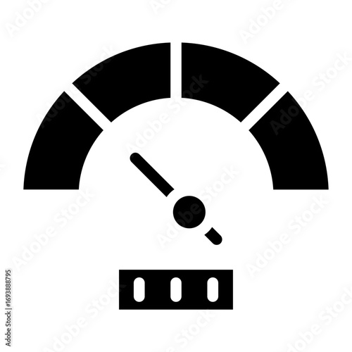 Vector Design Gauge Icon Style