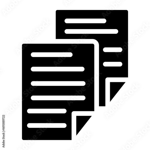 Vector Design Copy Icon Style