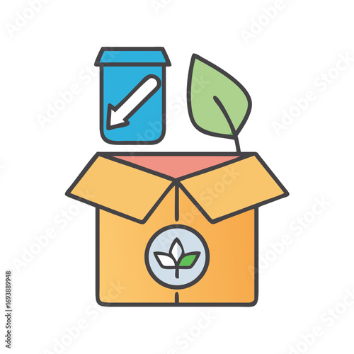Recycling and Environmental Awareness: A Symbolic Illustration of Eco-Friendly Practices