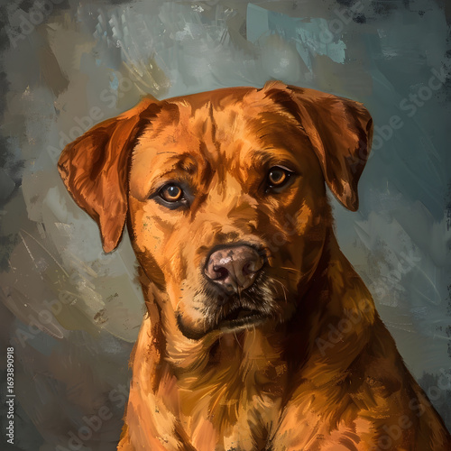 Portrait Art of the Dog