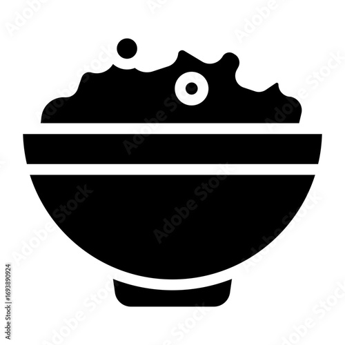 Vector Design Porridge Icon Style