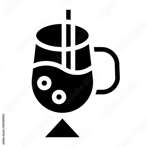 Vector Design Mulled Wine Icon Style