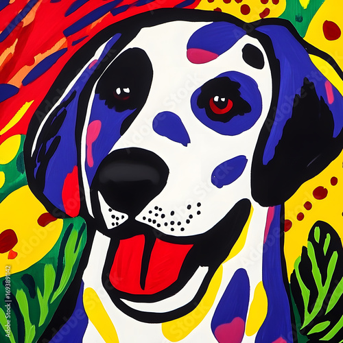 Portrait Art of the Dog