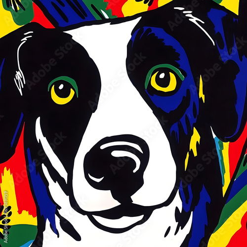Portrait Art of the Dog