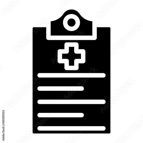 Vector Design Medical Report Icon Style