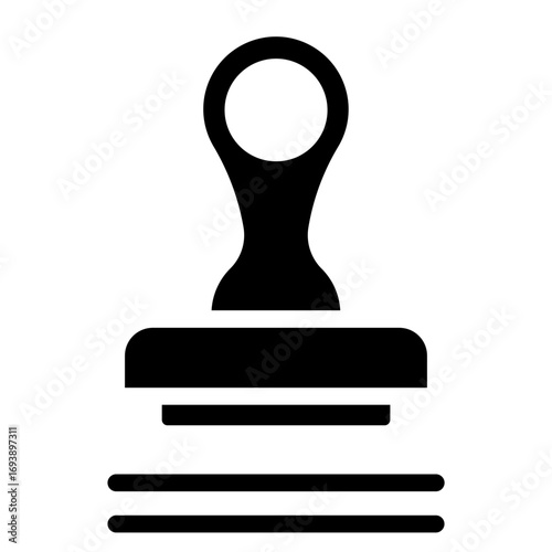 Vector Design Stamp Icon Style