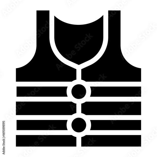 Vector Design Life Jacket Icon Style