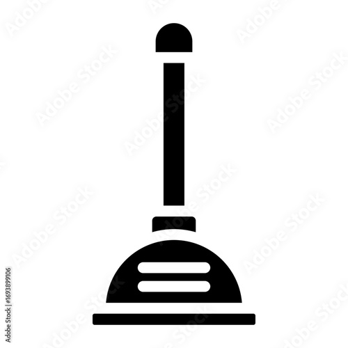 Vector Design Plunger Icon Style