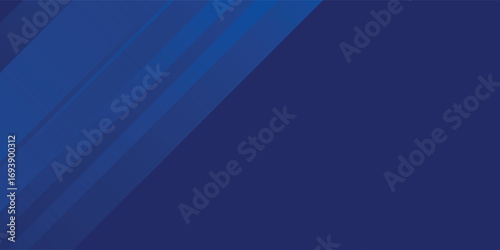 Abstract blue background with glowing geometric lines. Modern blue gradient square shape design. Futuristic technology concept. Suit for brochure, corporate, website, poster, banner,