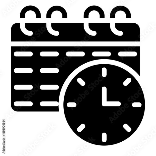Time Plan Icon Style