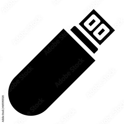 Vector Design Flash Drive Icon Style
