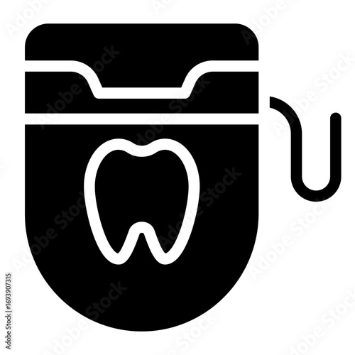Dental Floss Icon Style