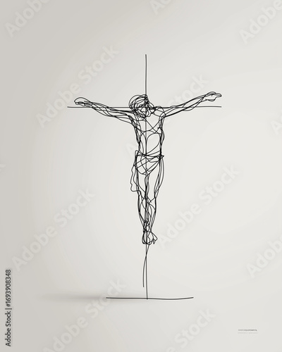 Jesus illustration,