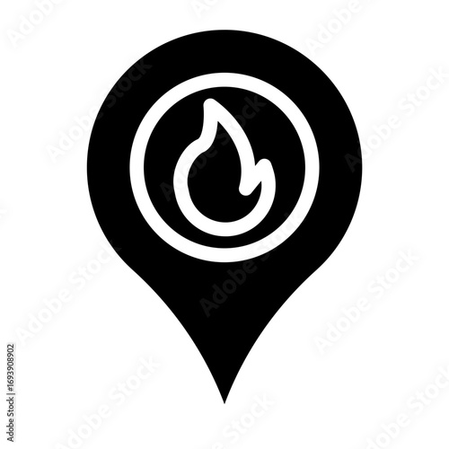 Fire Location Icon Style