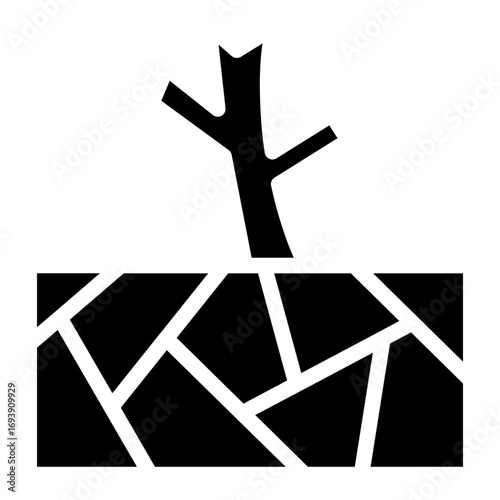 Desertification Icon Style