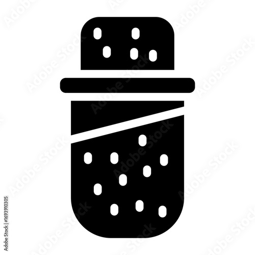 Vector Design Salt Icon Style