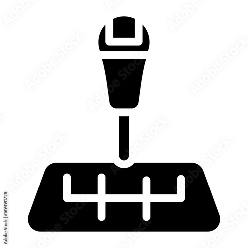 Car Shift Icon Style