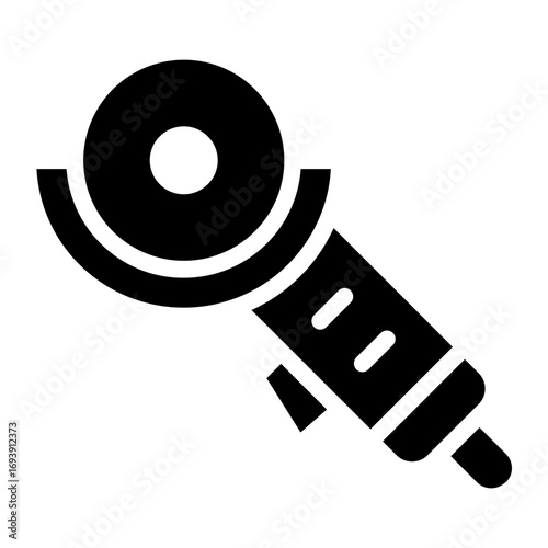 Grinder Tool Icon Style