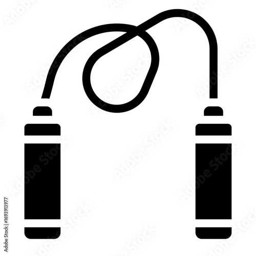 Skipping Rope Icon Style